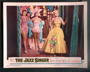 Peggy Lee The Jazz Singer 1953 Lobby Card #3 Original Michael Curtiz