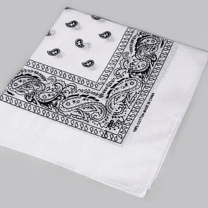 Unisex 100% Cotton Dacron Paisley Bandanas Double Sided Head Wrap Scarf ch - Picture 1 of 34