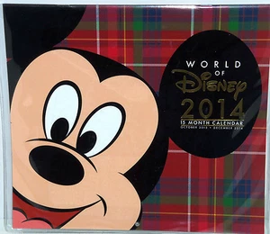 Disney Store 2014 Kalender Mickey Arielle Prinzessin Cars Skellington Sammlerstück  - Bild 1 von 3