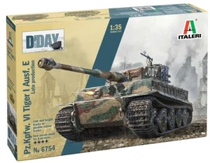 Italeri 1/35 Pz.Kpfw.VI Tiger I Ausf.E Late Prod. #6754 *sealed*📌USA - Picture 1 of 2