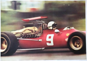 Affiche Grand Prix F1 Zandvoort 1968, CHRIS AMON sur Ferrari V12, Dim. 63.8 x 91 - Imagen 1 de 6