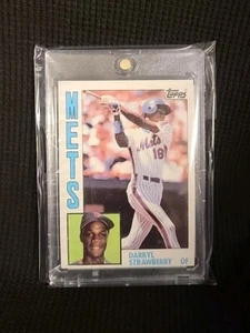 DARRYL ERDBEERE ©1984 Topps® #182 ROOKIE KARTE Mets - Bild 1 von 6