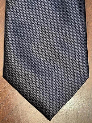 Corbata de cuello para hombre Arrow negra 100 % poliéster hecha en China Foto 1 de 4