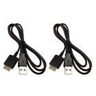 2 Pcs Abs Data Cable Interface Adapter Wire Mp3 Player Charging