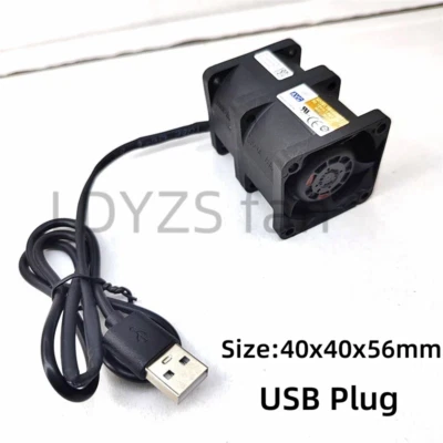 Original 4056 4cm 12V dual motor high air flow cooling fan DB04056B12U 1.4A - Image 1 of 4