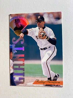 1995 LEAF #258 ROBBY THOMPSON NM-MT MLB BASEBALL CARD - Image 1 of 2