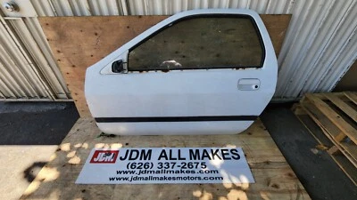 JDM 86-89 Mazda RX-7 RX7 FC3S LEFT DOOR & PANEL LH MIRROR OEM RHD - Image 1 of 4