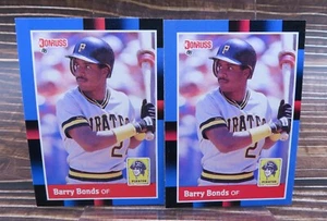 1988 Donruss Barry Bonds LOT #326 Pittsburgh Pirates MLB Baseball KOSTENLOSER Versand - Bild 1 von 5