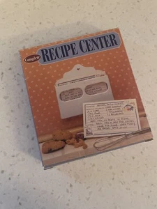 New in box Recipe Center - holder and cards for recipes grandma’s kitchen - Picture 1 of 5
