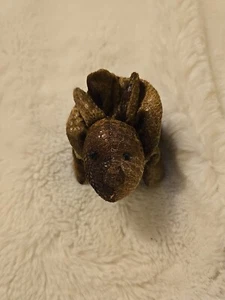 Russ Berrie Triceratops Triggor Dinosaur 6" Plush Bean Bag Pellets Fast Shipping - Picture 1 of 5