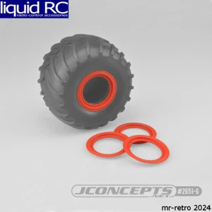 JConcepts 2651-6 Tribute Orange Wheel Mock - Picture 1 of 2