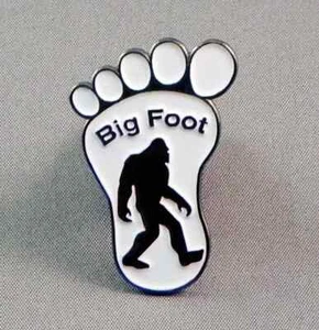 BIGFOOT PIN BADGE - Picture 1 of 1