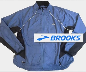 Brooks - Women's - XL - Jacket - Raincoat Coat - Blue & Black - Bike Hike Run - Picture 1 of 16