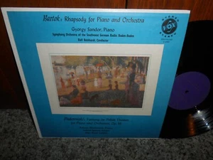 BARTOK RHAPSODY PADEREWSKI FANTASY GYORGY SANDOR VOX STEREO RVG CLASSICAL LP - Picture 1 of 3