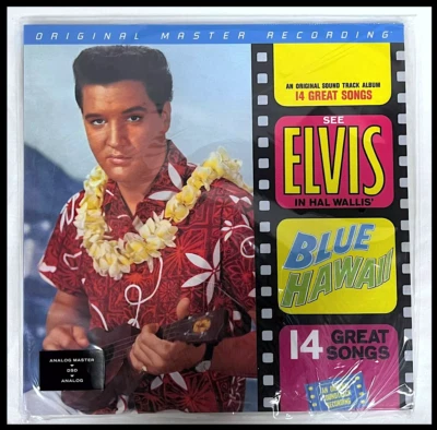 ELVIS PRESLEY Blue Hawaii 2LP Mobile Fidelity AUDIOPHILE VINYL New SEALED MFSL - Image 1 of 3