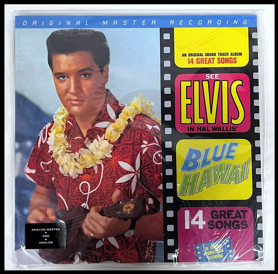 Elvis Presley Blue Hawaii Limited 180g 2LP Vinyl Gatefold Numbered MFSL2-504