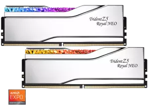 G.SKILL Trident Z5 Royal Neol Series 32GB (2 x 16GB) 288-Pin PC RAM DDR5 6000 - Picture 1 of 5
