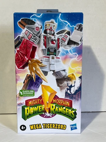 Hasbro Mighty Morphin Power Rangers Mega Tigerzord Warrior Mode Action Figure Cover