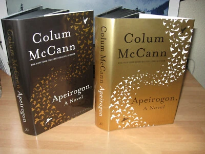 Colum McCann Apeirogon Signed matching Numbered 1st Booker Prize black & gold HB - Image 1 of 4