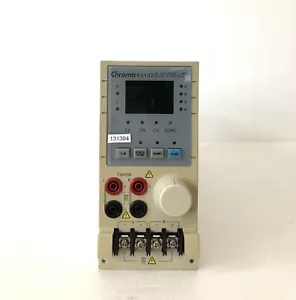 Chroma 63102 Dual Channel Programmable DC Electronic Load Module - Tested - Bild 1 von 3