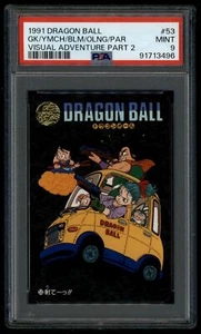 Dragon Ball Japanese Visual Adventure 2 53 Son Goku Bulma 1991 PSA 9 91713496 - Imagen 1 de 2