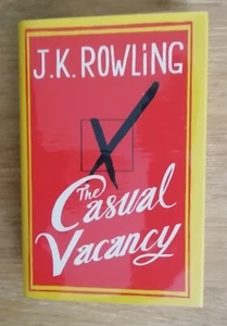 J K ROWLING THE CASUAL VACANCY 1/1 UK HBDJ 2012 BRAND NEW UNREAD COPY LOVELY  - Picture 1 of 3