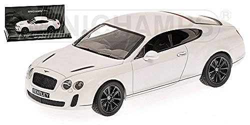 Bentley Continental Supersports 2009-13 Bianco Satain 1:43 Minichamps - Immagine 1 di 1