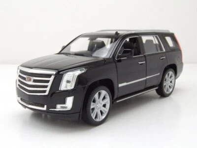 Cadillac Escalade 2017 Nera Modellino 1:24 Welly - Immagine 1 di 4