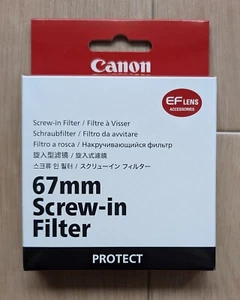 CANON Protect Filter 67mm / Airmail with Tracking - Picture 1 of 3