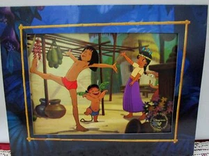 Disney Dschungelbuch Gedenklithographie Disney Store exklusiv Balu Mogli - Bild 1 von 10