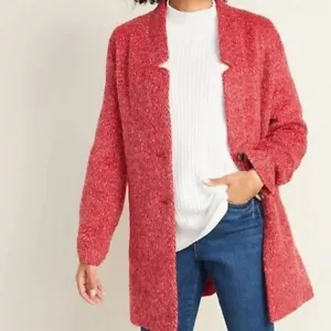 NWT Old Navy Relaxed Textured Cardi Coat For Women - Picture 1 of 11