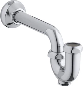 Kohler K-8998-CP Adjustable P-trap w Tubing Outlet 1-1/4"x1-1/4" Polished Chrome - Picture 1 of 1