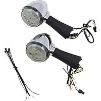 Custom Dynamics ProBEAM Dynamic Ringz Front LED Turn Signals Black Scout 15-20