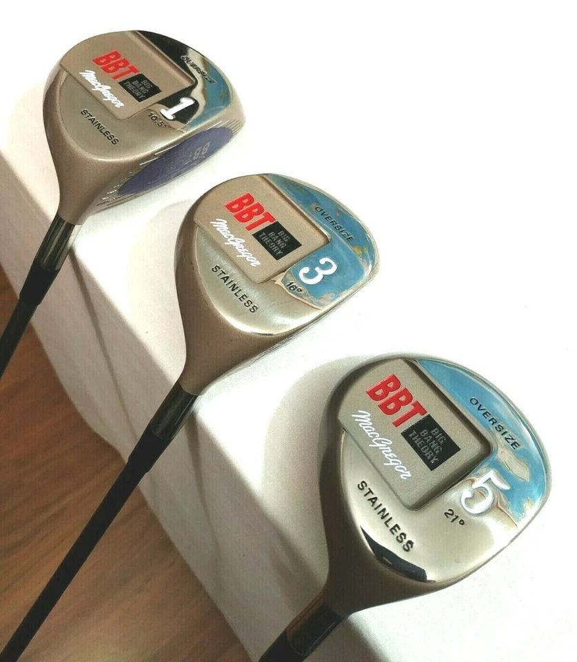Golf Wood Driver Seet MacGregor BIG BANG THEORY BBT Right-Handed 100% Graphite  - Image 1 of 4