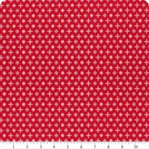 XOXO Flutter Cotton Red fabric by Moda 24144 12 ~By The Yard - Picture 1 of 1