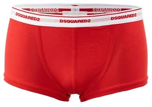 Dsquared2 Boxershorts / Pants / Shorts / Boxer Rib Cotton Strech in rot M-XXL - Picture 1 of 2