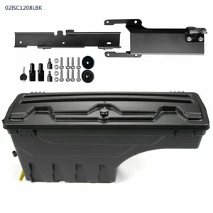 Caja de herramientas caja de almacenamiento para camioneta Ford F150 2015-19 ABS trasera izquierda apta para Ford F150 negra - Imagen 1 de 12