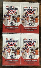2020 Topps Opening Day Baseball 4 Pack Sealed Hobby Lot