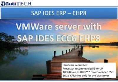 SAP IDES ERP EHP8 with FIORI in your PC or Laptop - virtual vmware server - Image 1 of 4