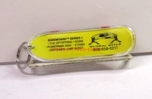 Pro-Gear~Fingerboard~Schlüsselanhänger/Kette~Händlerwerbung~Korn,Limp Bizkit, etc. - Bild 1 von 2
