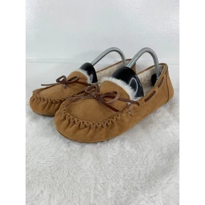 Arizona Jean Co Moccasin Slippers Women’s Size 11 Memory Foam Brown - Picture 1 of 8