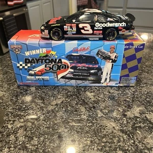 Dale Earnhardt #3 GM Goodwrench Daytona 500 1998 1/24 Scale Black Window Bank - Picture 1 of 10