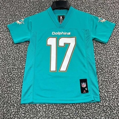 Miami Dolphins Tannehill #17 Jersey Shirt Youth Small 8 NFL Short Sleeve V-Neck - Изображение 1 из 4