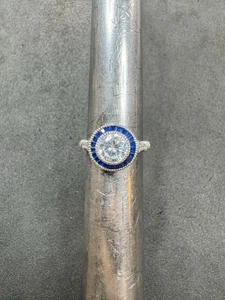 3,4 g EJI Sterling Silber 925 CZ & Spinell Ring Größe 7 Schmuck Konvolut X - Bild 1 von 11