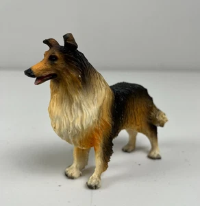 Rough Collie Dog Model Collector's Figurine Sculpture Home Decorative Schleich - Picture 1 of 5