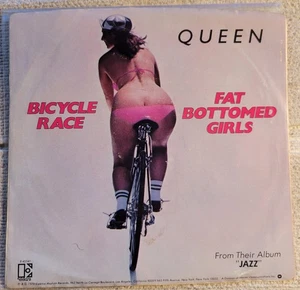 Queen "Bicycle Race / Fat Bottomed Girls" VG+ / VG - Bild 1 von 4