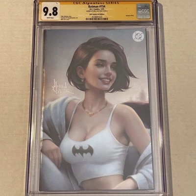 Lámina MegaCon firmada por Batman #154 CGC SS 9,8 WILL JACK Catwoman Foto 1 de 2