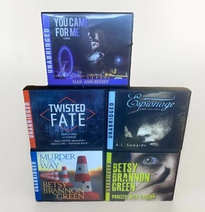 Lot 5 Suspense Thriller Mystery Audio Books CD Stephanie Black Traci Abramson + - Picture 1 of 13