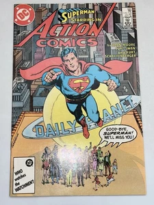 Action Comics # 583 - Die klassische Alan Moore Geschichte Erstdruck ~ Sehr guter Erhaltungszustand/NM - Bild 1 von 2