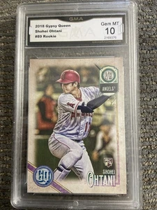 2018 TOPPS GYPSY QUEEN ROOKIE #89 SHOHEI OHTANI GMA 10 GEM MINT - Picture 1 of 4